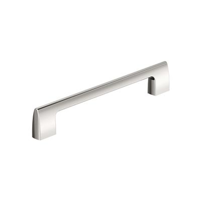 Amerock Riva 7-9/16 Inch cc Cabinet Pull Polished Nickel