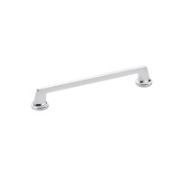 Schaub Northport Squared 8 inch CC Cabinet Pull in Polished Chrome