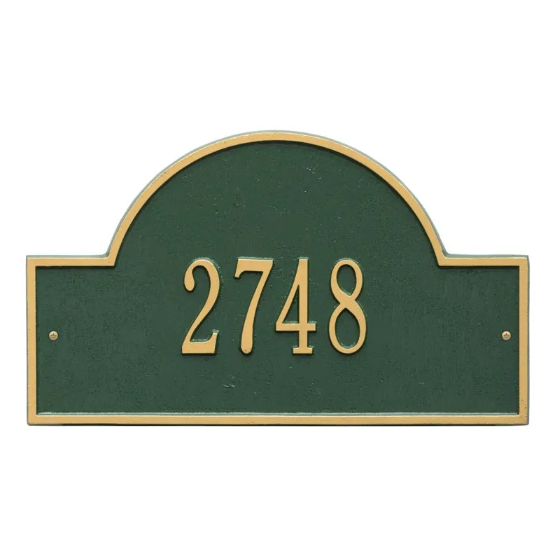 Whitehall Arch Marker Standard Wall - One Line