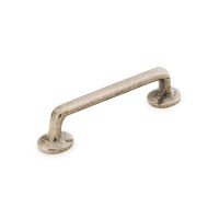 Schaub Cast Bronze Mountain 4 inch CC Cabinet Pull in Italian Nickel